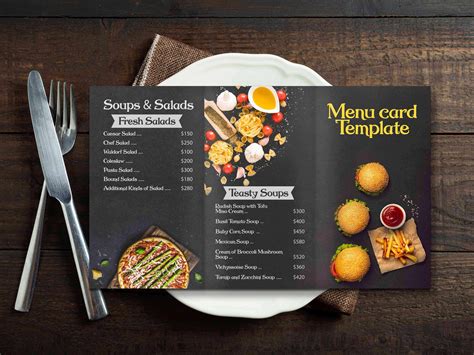 Menu page .